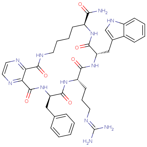Chemical structure of BindingDB Monomer ID 50230821