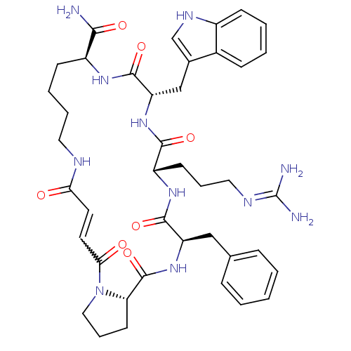 Chemical structure of BindingDB Monomer ID 50230822