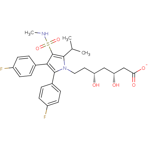 Chemical structure of BindingDB Monomer ID 50231033