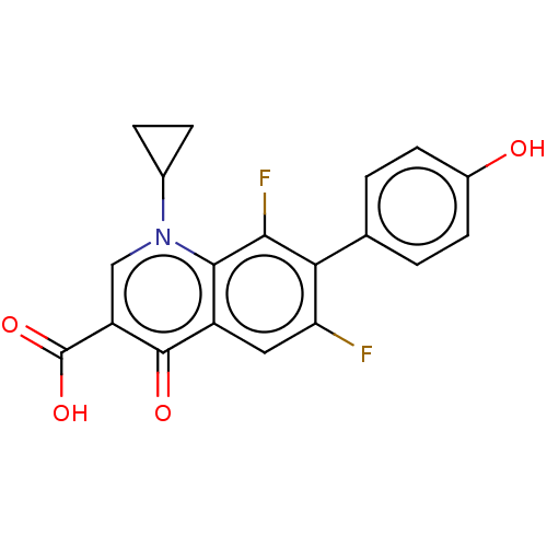 Chemical structure of BindingDB Monomer ID 50231257