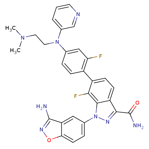 Chemical structure of BindingDB Monomer ID 50231281