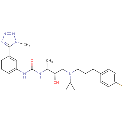 Chemical structure of BindingDB Monomer ID 50231367