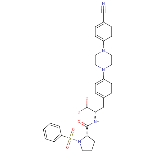 Chemical structure of BindingDB Monomer ID 50231421