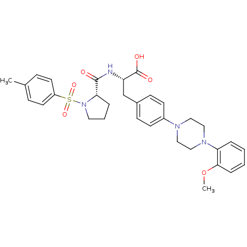 Chemical structure of BindingDB Monomer ID 50231434