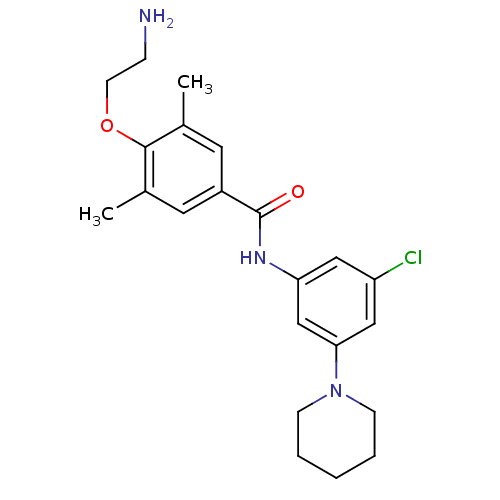 Chemical structure of BindingDB Monomer ID 50231526