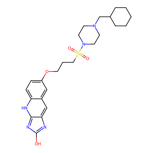 Chemical structure of BindingDB Monomer ID 50231541