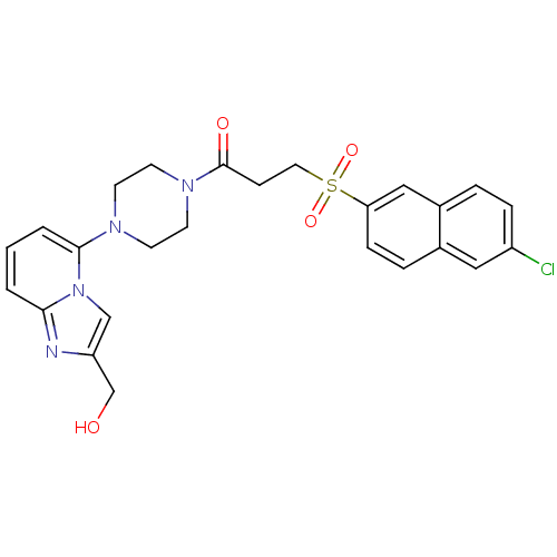 Chemical structure of BindingDB Monomer ID 50231646