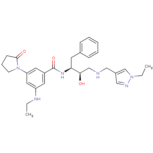 Chemical structure of BindingDB Monomer ID 50231673