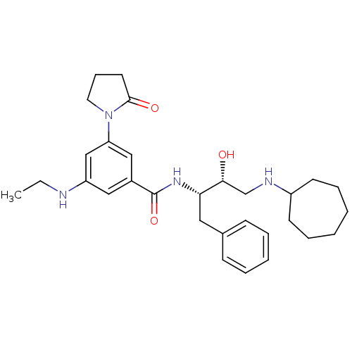 Chemical structure of BindingDB Monomer ID 50231674