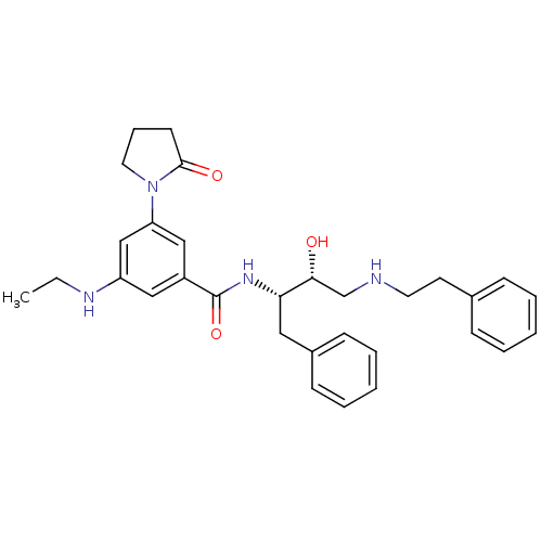 Chemical structure of BindingDB Monomer ID 50231697