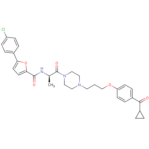 Chemical structure of BindingDB Monomer ID 50231775