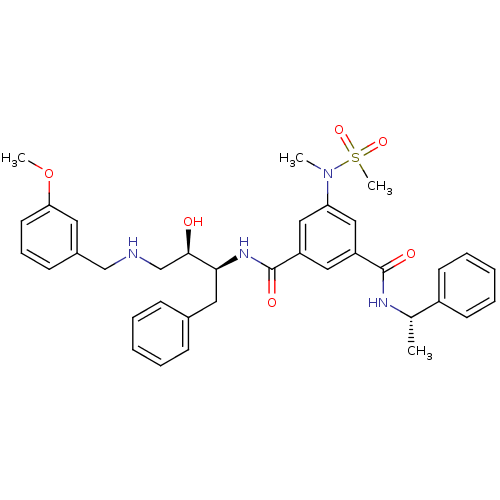 Chemical structure of BindingDB Monomer ID 50231934