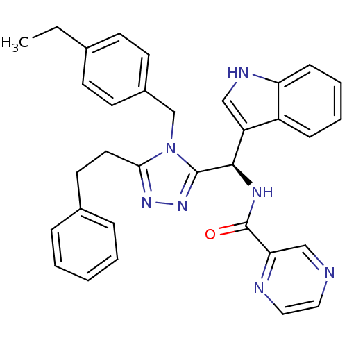 Chemical structure of BindingDB Monomer ID 50232282