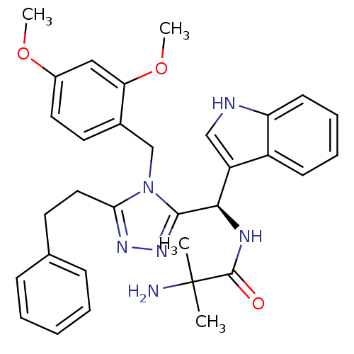 Chemical structure of BindingDB Monomer ID 50232292