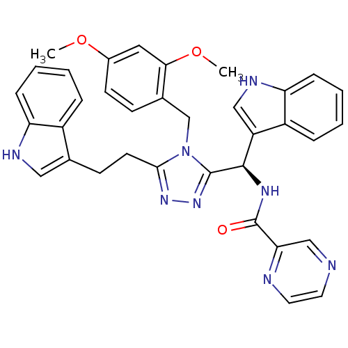 Chemical structure of BindingDB Monomer ID 50232293