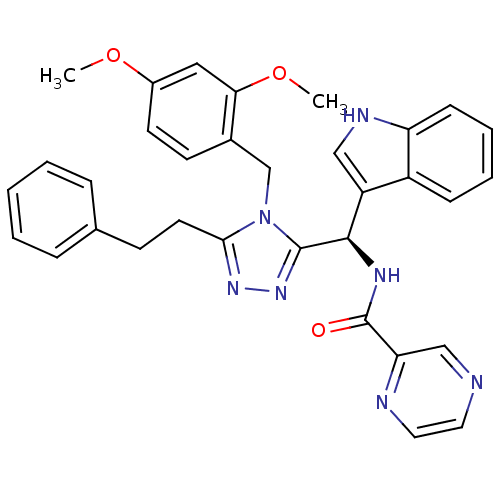 Chemical structure of BindingDB Monomer ID 50232295
