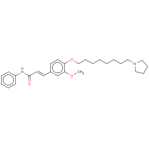 Chemical structure of BindingDB Monomer ID 50232304