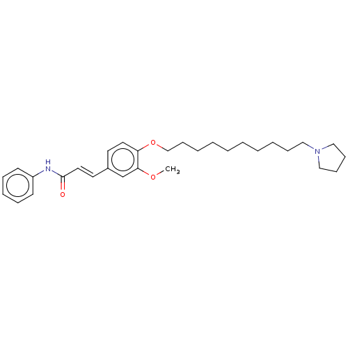Chemical structure of BindingDB Monomer ID 50232305