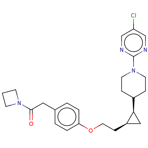 Chemical structure of BindingDB Monomer ID 50232622