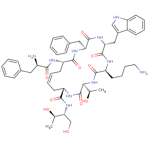 Chemical structure of BindingDB Monomer ID 50232819
