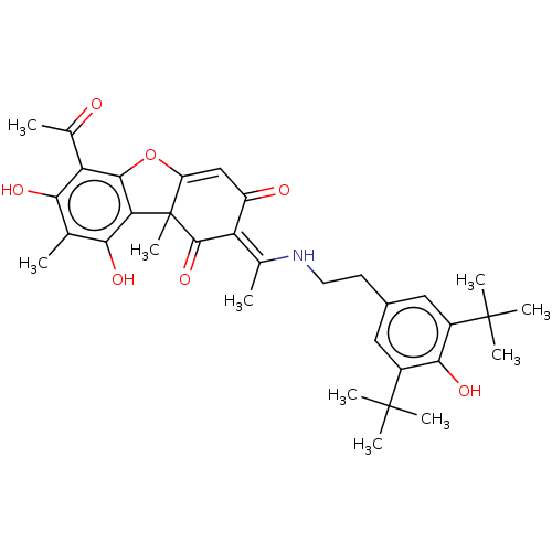 Chemical structure of BindingDB Monomer ID 50232847