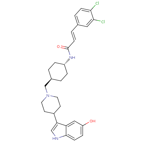 Chemical structure of BindingDB Monomer ID 50233071