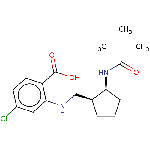 Chemical structure of BindingDB Monomer ID 50233282