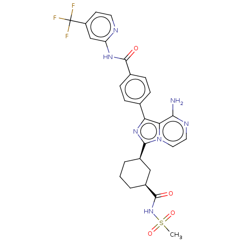 Chemical structure of BindingDB Monomer ID 50233384