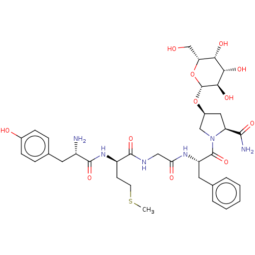 Chemical structure of BindingDB Monomer ID 50233417