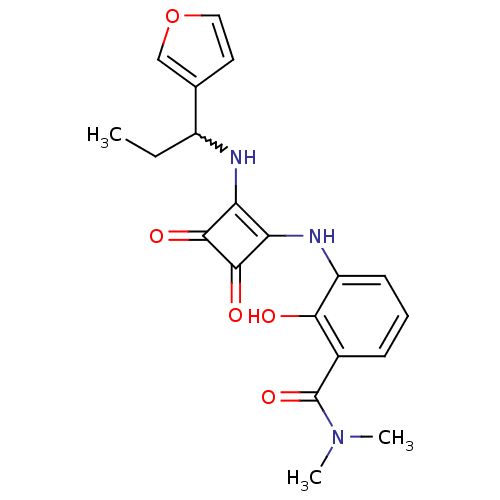 Chemical structure of BindingDB Monomer ID 50233552