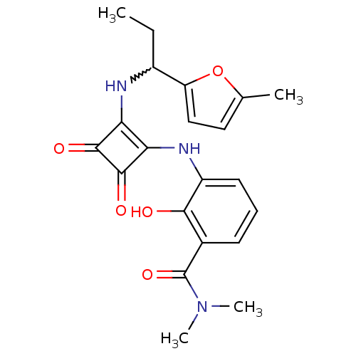 Chemical structure of BindingDB Monomer ID 50233553