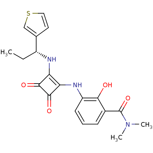 Chemical structure of BindingDB Monomer ID 50233561