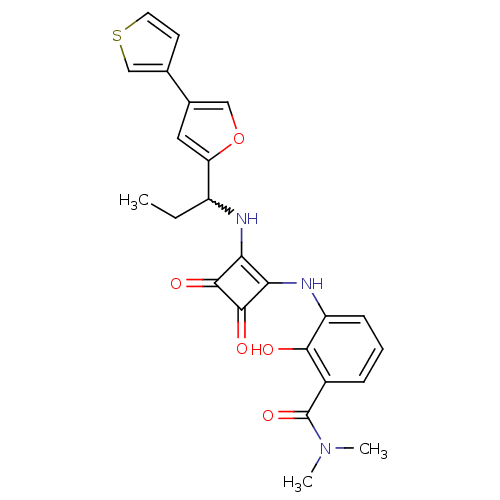 Chemical structure of BindingDB Monomer ID 50233562