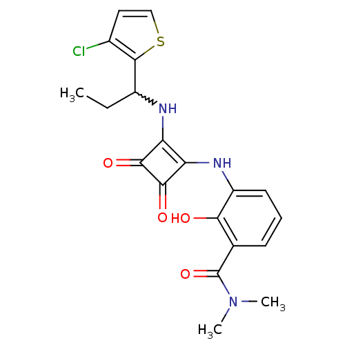 Chemical structure of BindingDB Monomer ID 50233564