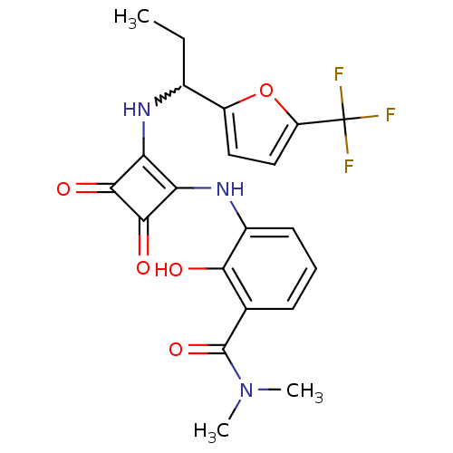 Chemical structure of BindingDB Monomer ID 50233566