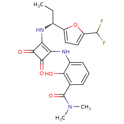 Chemical structure of BindingDB Monomer ID 50233568