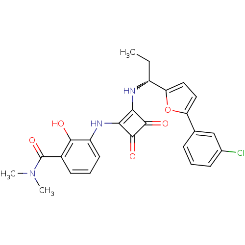 Chemical structure of BindingDB Monomer ID 50233573