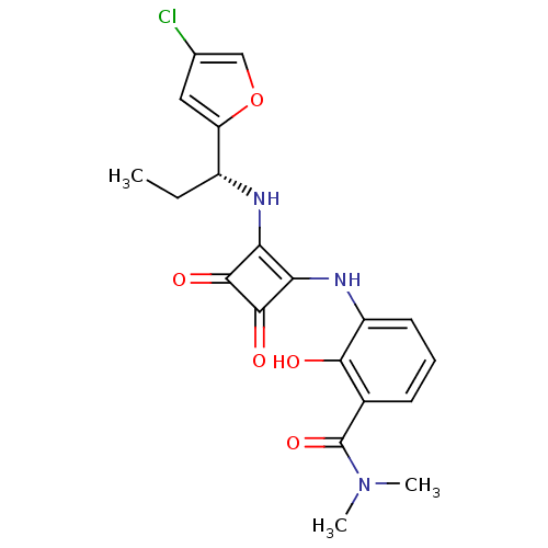 Chemical structure of BindingDB Monomer ID 50233574