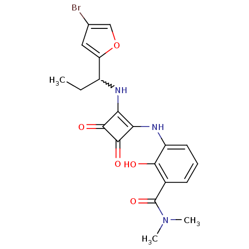 Chemical structure of BindingDB Monomer ID 50233577