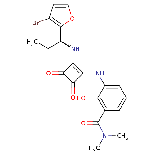 Chemical structure of BindingDB Monomer ID 50233579