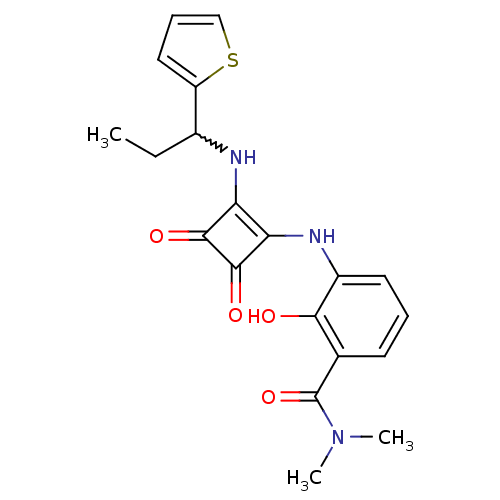 Chemical structure of BindingDB Monomer ID 50233580