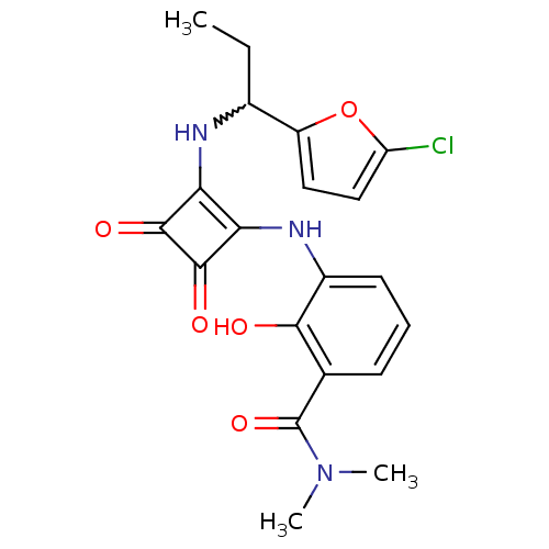 Chemical structure of BindingDB Monomer ID 50233581