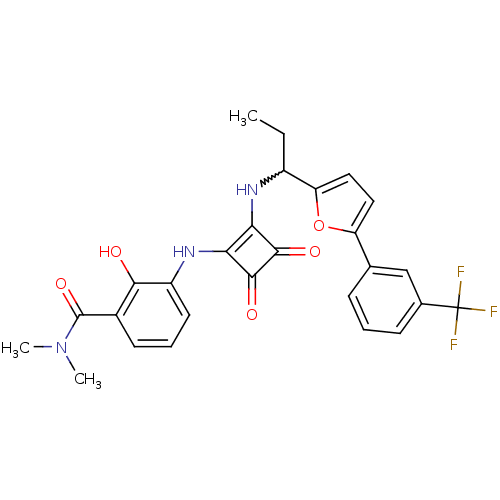 Chemical structure of BindingDB Monomer ID 50233582