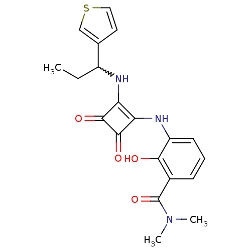 Chemical structure of BindingDB Monomer ID 50233584