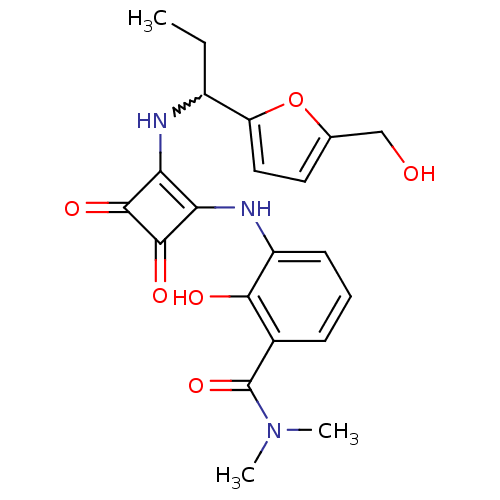 Chemical structure of BindingDB Monomer ID 50233586