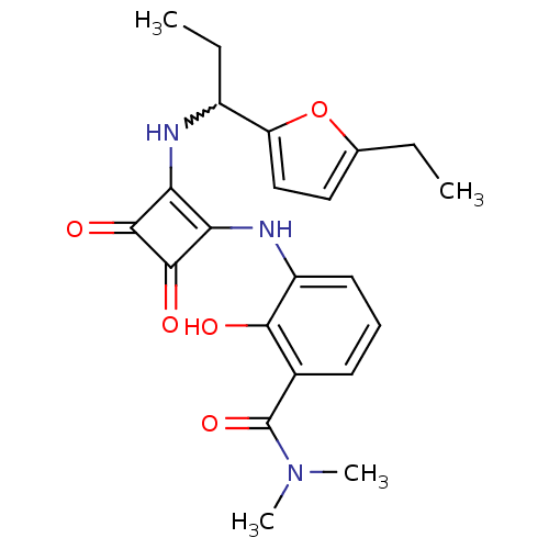 Chemical structure of BindingDB Monomer ID 50233592