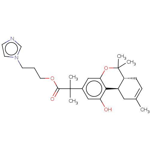 Chemical structure of BindingDB Monomer ID 50233600