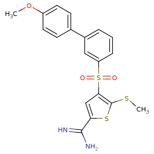 Chemical structure of BindingDB Monomer ID 50233695