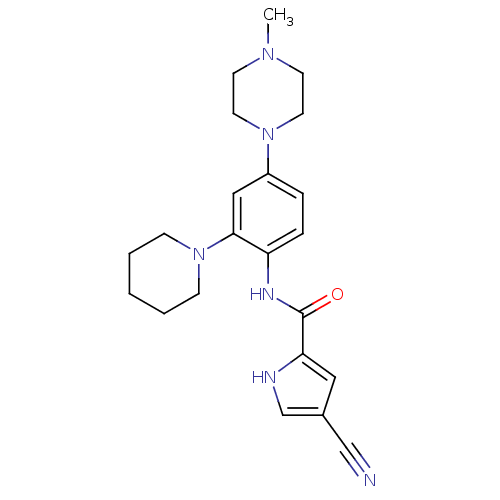 Chemical structure of BindingDB Monomer ID 50233697