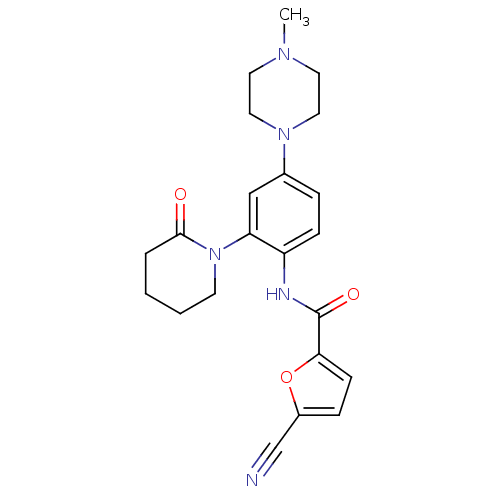 Chemical structure of BindingDB Monomer ID 50233699